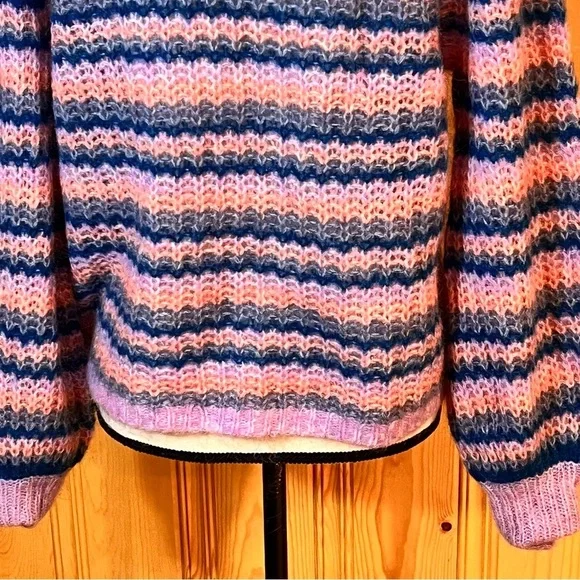 Stella Nova Laki Mohair And Wool Pullover Sweater Sz-M - Picture 9 of 12